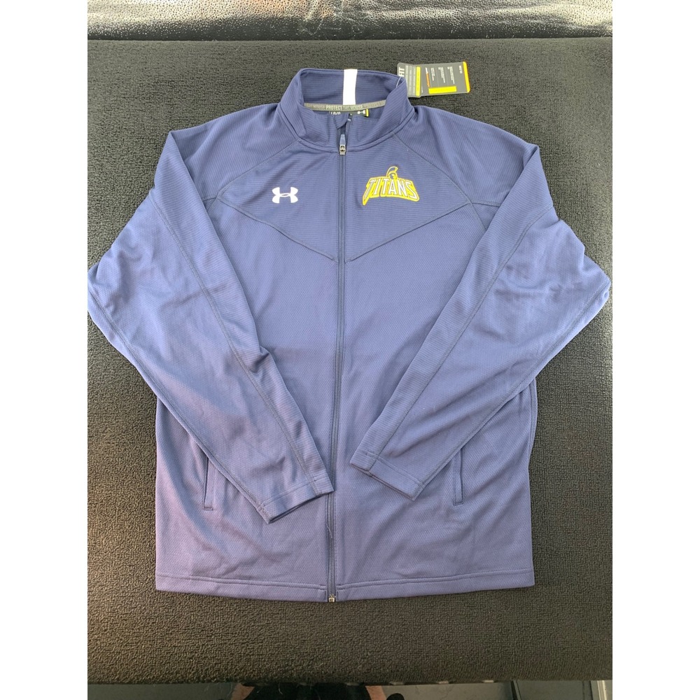 Under Armour Titans Pullover Jacket UA Team Loose Fit Mens‎ LG G Blue